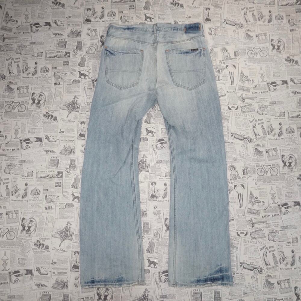 32x34 - Vintage / Y2K Hollister super fade baggy 2000s pants